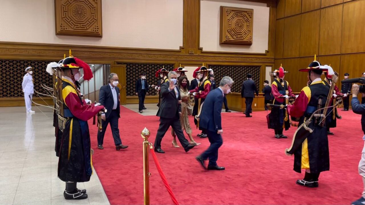 Presidente Iván Duque en visita de Estado a Corea del Sur