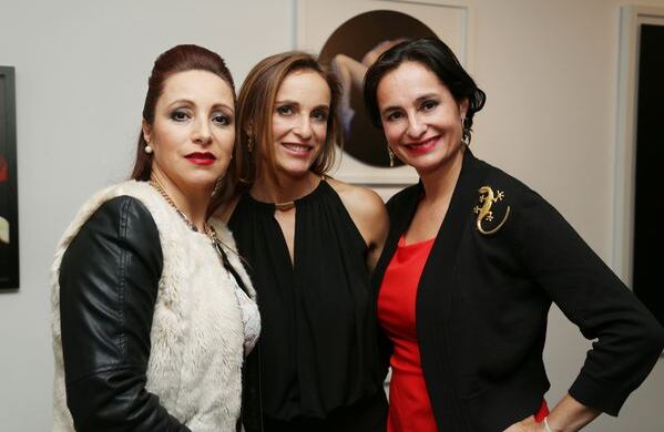 Margarita Vallejo Glottman, Raquel Glottman y Dora Glottman. 