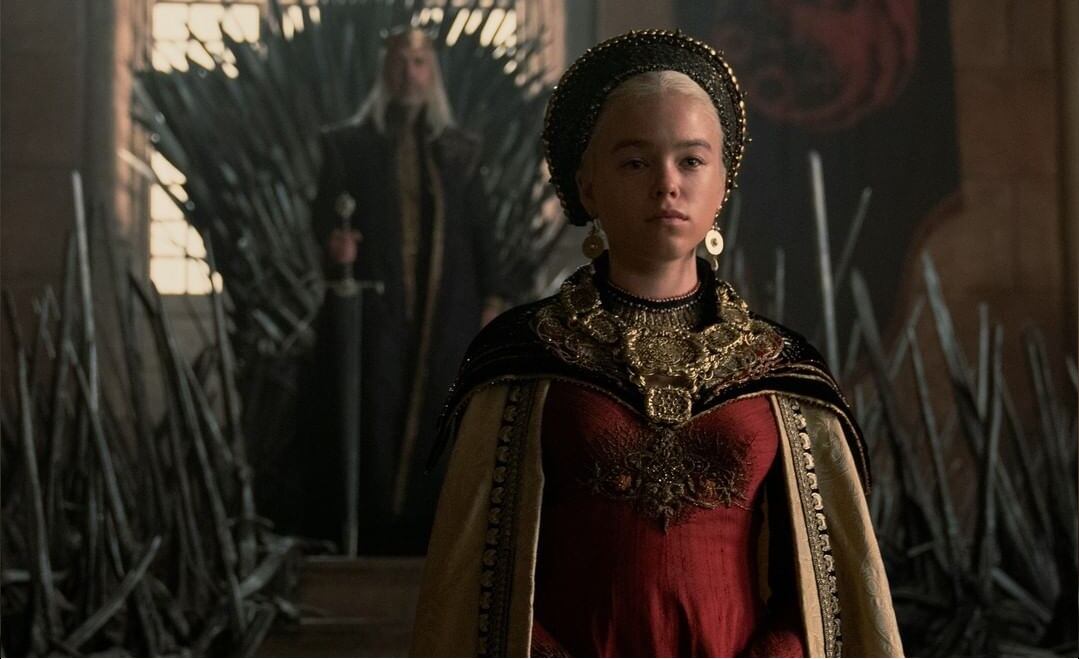 Milly Alcock interpreta a la princesa Rhaenyra Targaryen en 'House of the Dragon'.