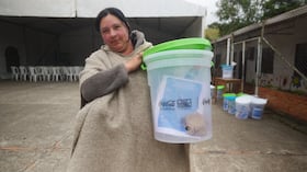 Participante de "Agua Viva", proyecto impulsado por el Sistema Coca-Cola y las comunidades en La Calera.