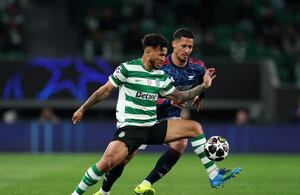 Sporting Lisboa vs. Arsenal por la ida de cuartos de final en Champions League.