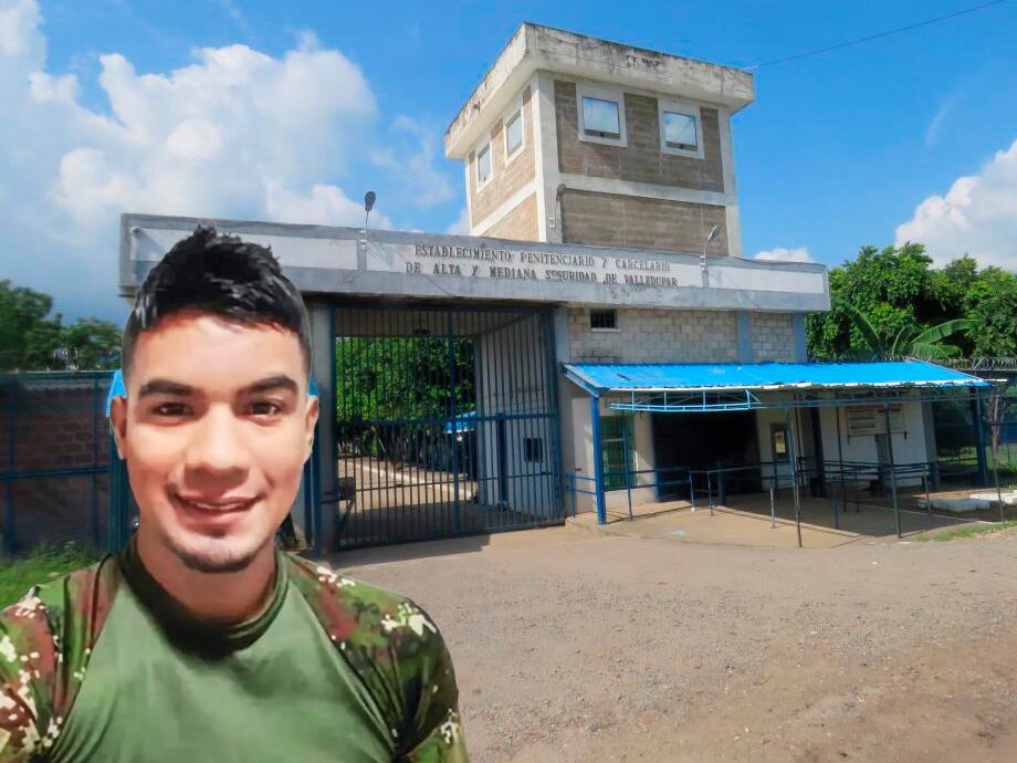 Brayan Campo, confeso asesino de Sofía Delgado, llegó a la cárcel de Valledupar 'La Tramacua'.