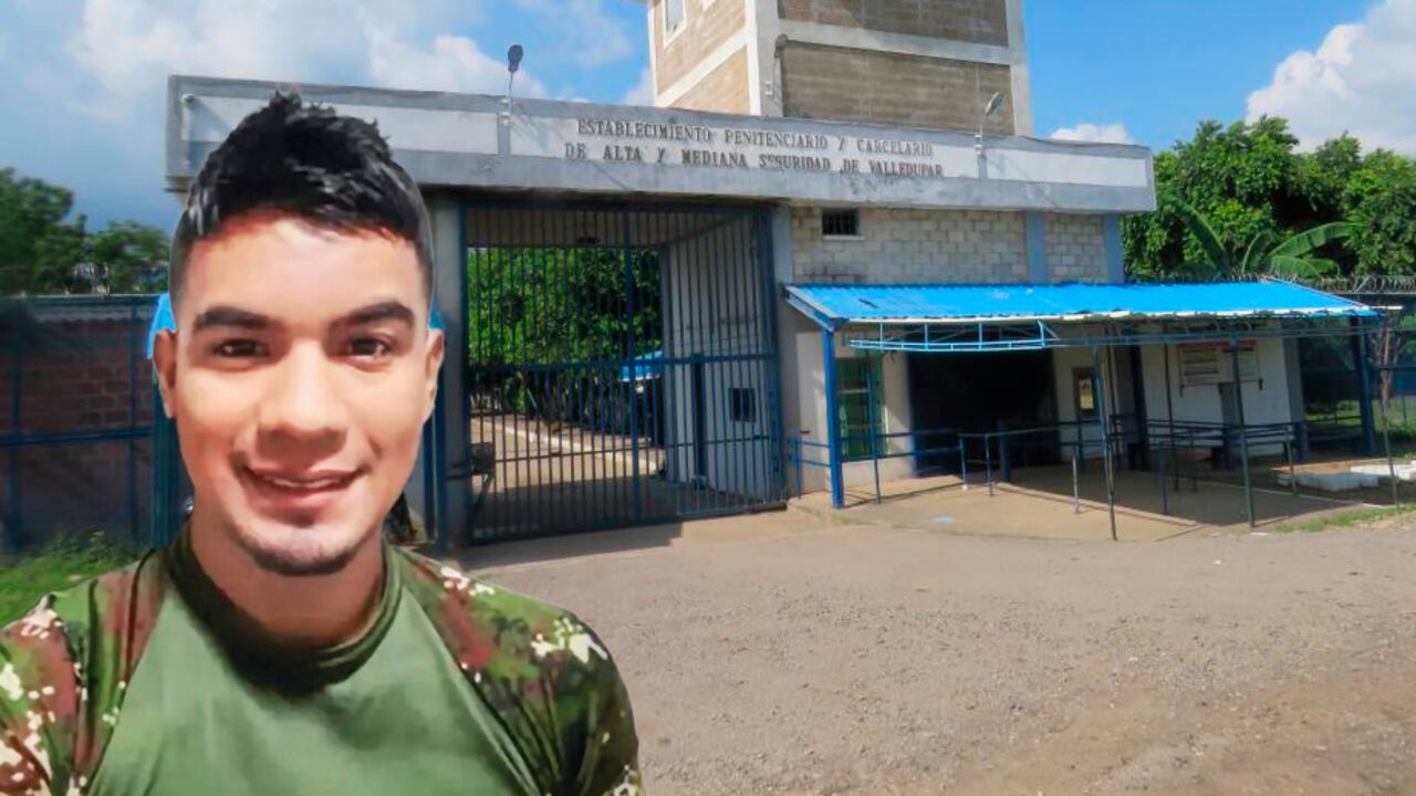 Brayan Campo, confeso asesino de Sofía Delgado, llegó a la cárcel de Valledupar La Tramacua.