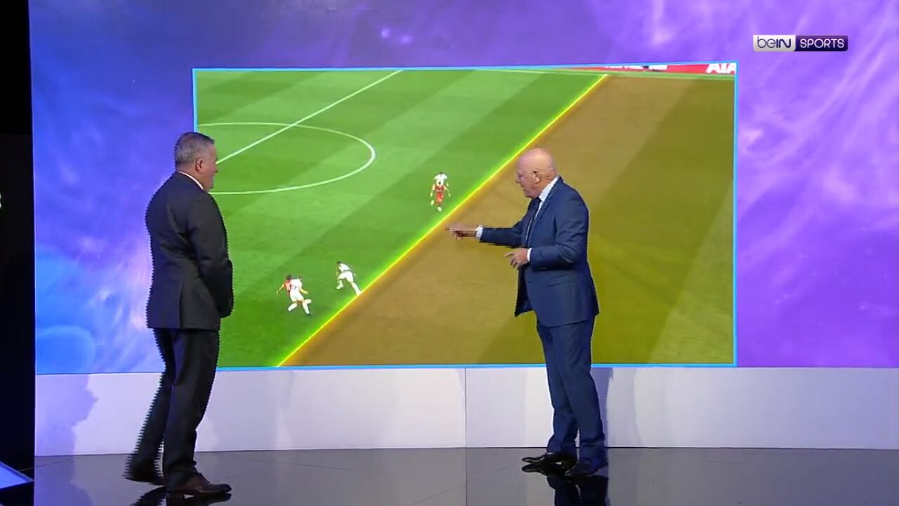 Luis Díaz estaba habilitado por el pie izquierdo del defensor.