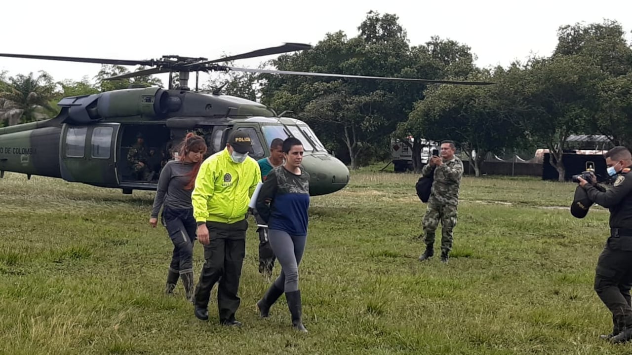 Violeta, la mujer capturada y señalada de participar, presuntamente, en el explosivo del Centro Comercial Andino en Bogotá