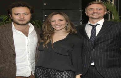 Alejandro Pardo, Valentina Urrea y Francisco von Hildebrand.