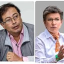 Lucía Bastidas, Gustavo Petro y Claudia López