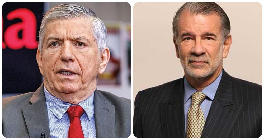 César Gaviria y Eduardo Verano.