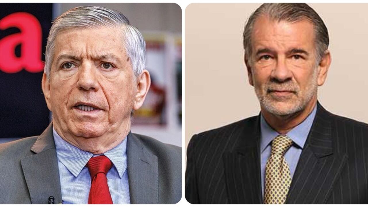 César Gaviria y Eduardo Verano.