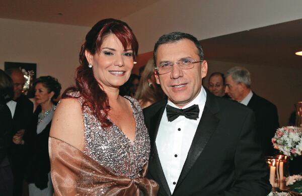 El presidente del Congreso Roy Barreras, con su esposa Gloria. Esta renunció a ser procuradora auxiliar para que Roy no tuviera impedimento en la reelección del procurador.