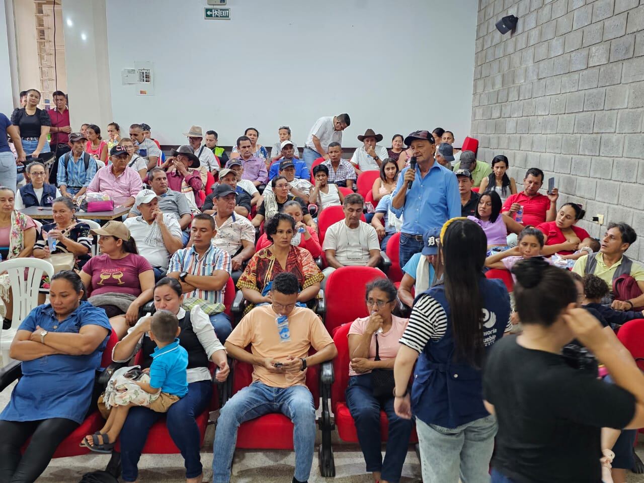 Acceso a tierras y formalización de la propiedad rural, los temas en la mesa de diálogo entre campesinos y la Defensoría del Pueblo en Casanare