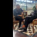 El representante Miguel Polo Polo junto al empresario Mario Hernández