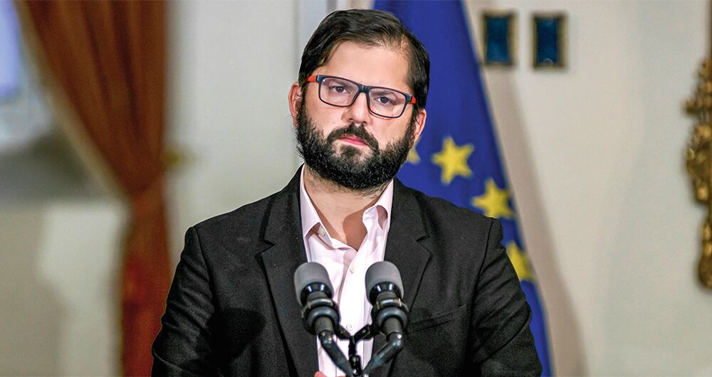 Gabriel Boric, presidente de Chile
