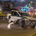 Se creyó rápido y furioso: un borracho se robó una patrulla de la Policía