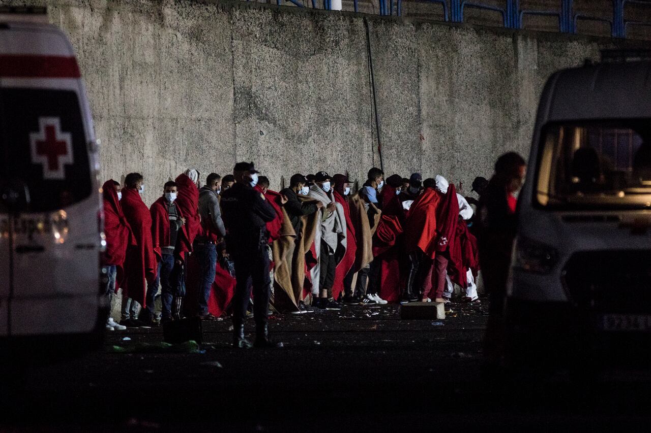 Migrantes en las Islas Canarias