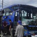 Así quedaron los buses implicados en el accidente ocurrido en Ecuador