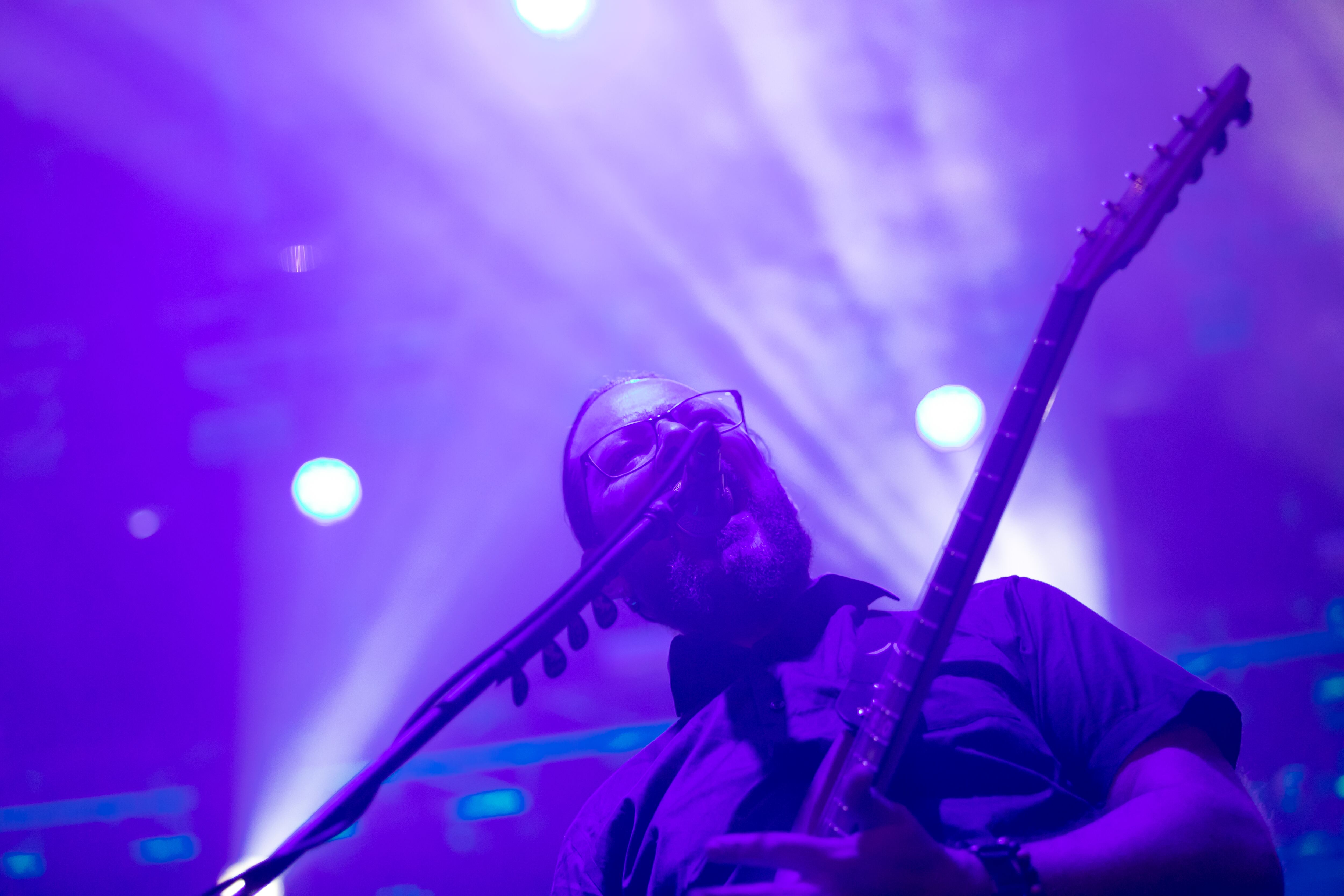 Emperor en el Royal Center de Bogotá, donde tocó la noche del 15 de Mayo de 2022.