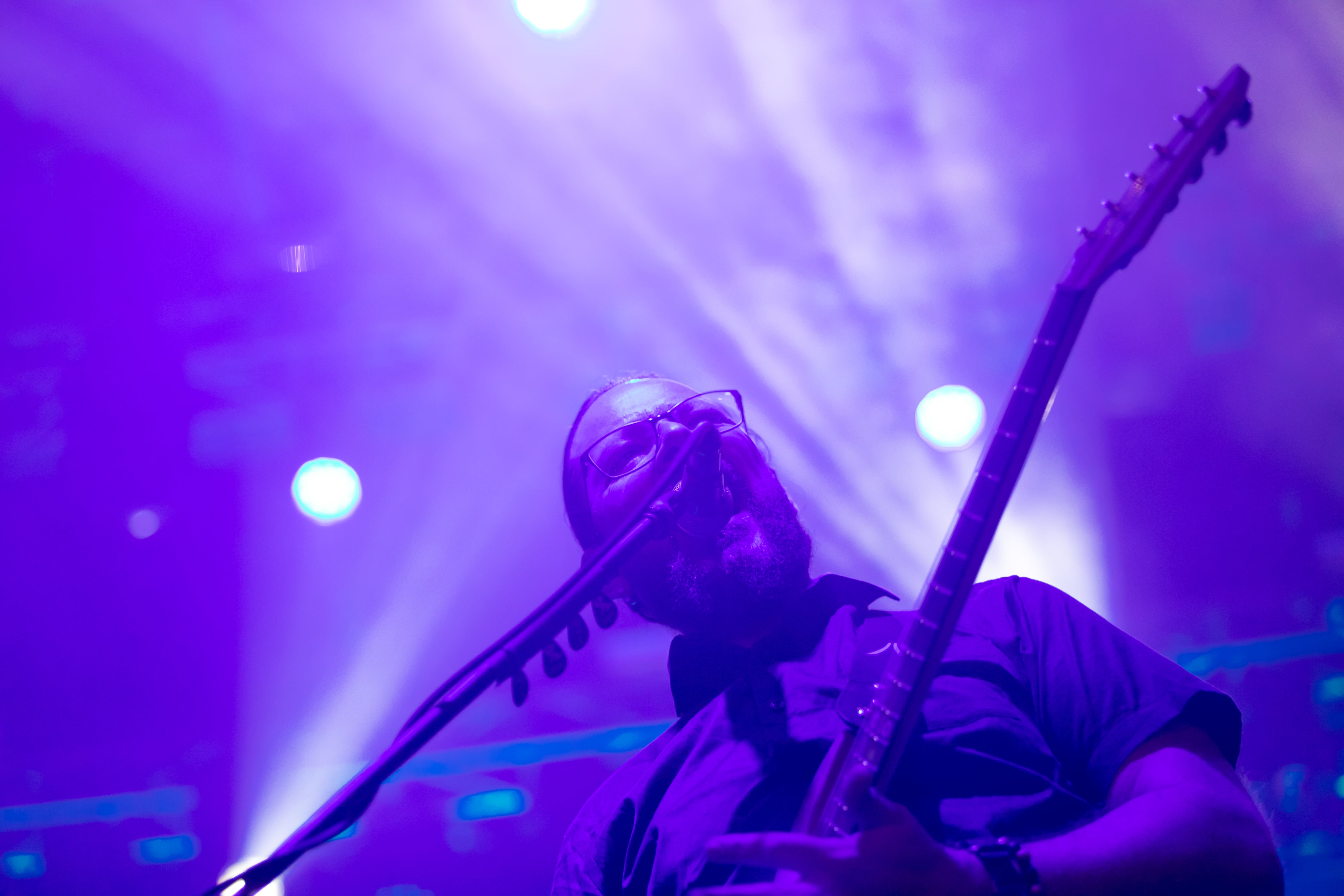Emperor en el Royal Center de Bogotá, donde tocó la noche del 15 de Mayo de 2022.