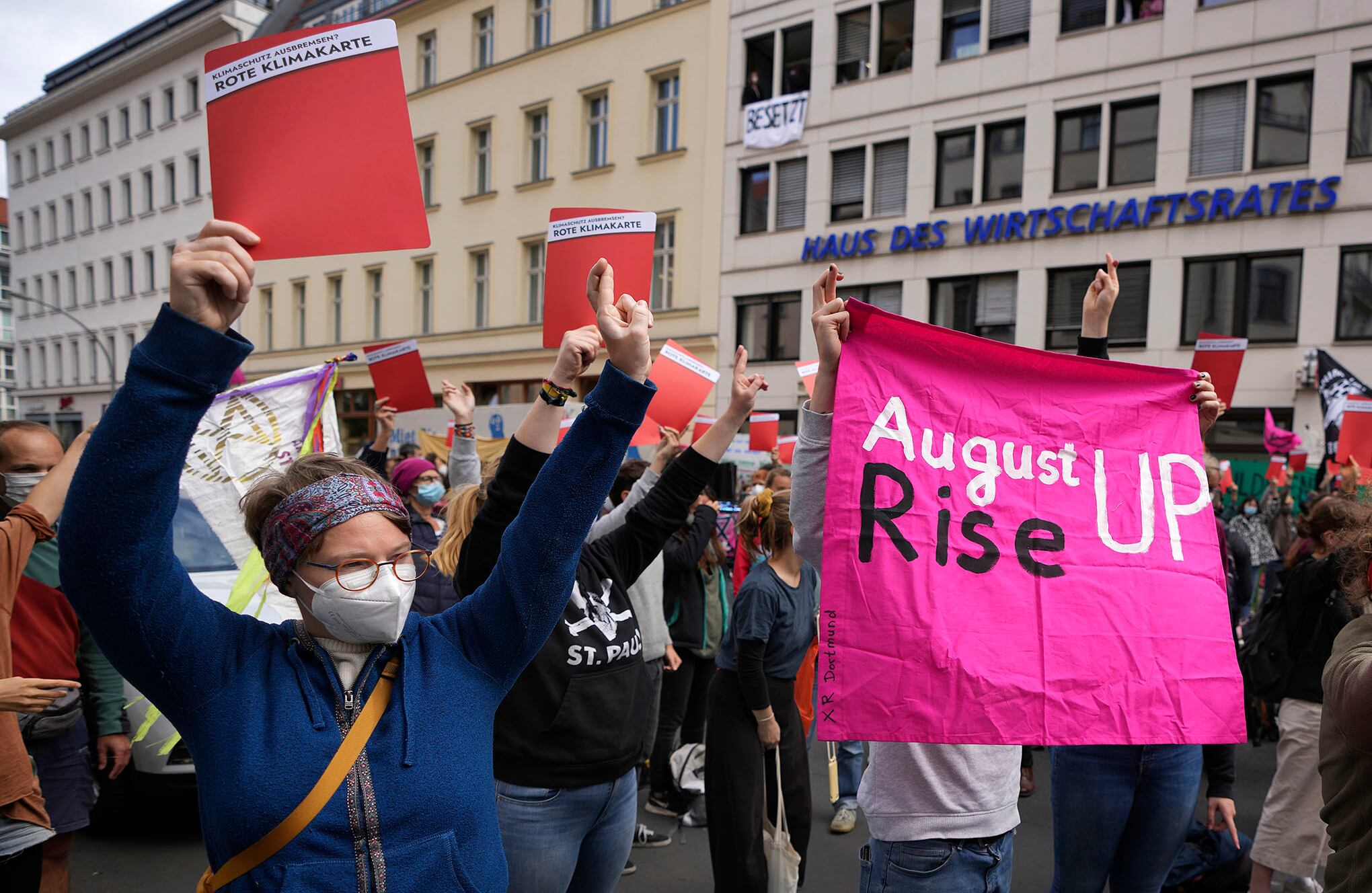 Protesta por cambio climático en Alemania