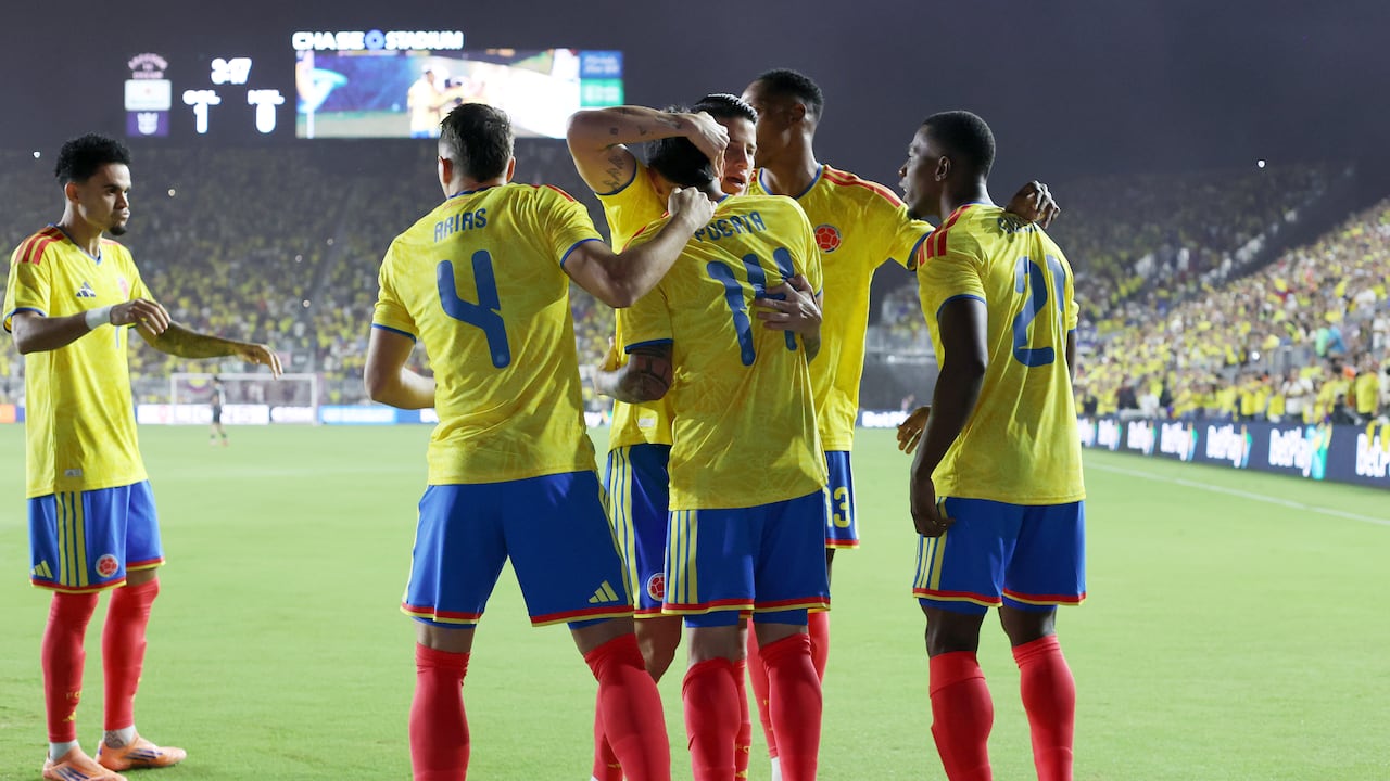 Selección Colombia vs. Nueva Zelanda.