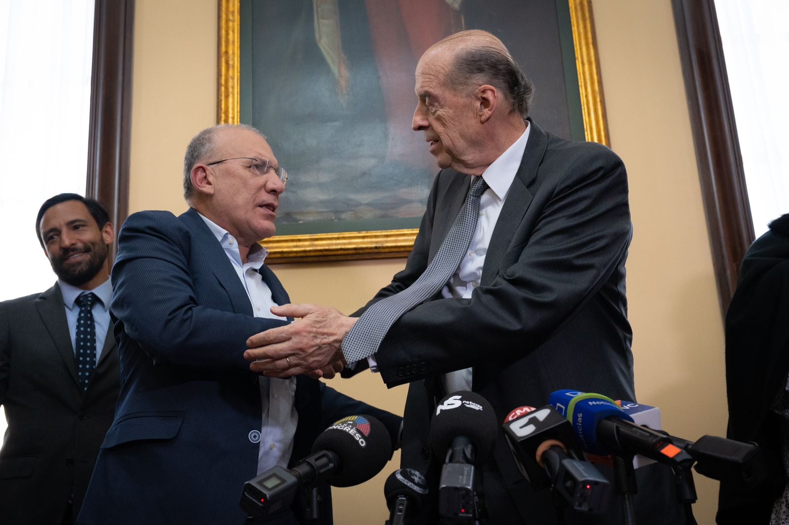 El presidente del Senado Roy Barreras acompañó la radicación del proyecto.