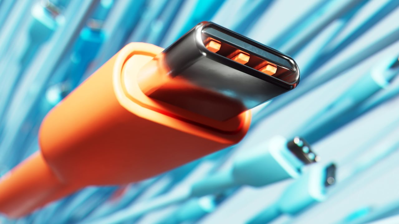 Los puertos USB pueden estar clasificados por colores.