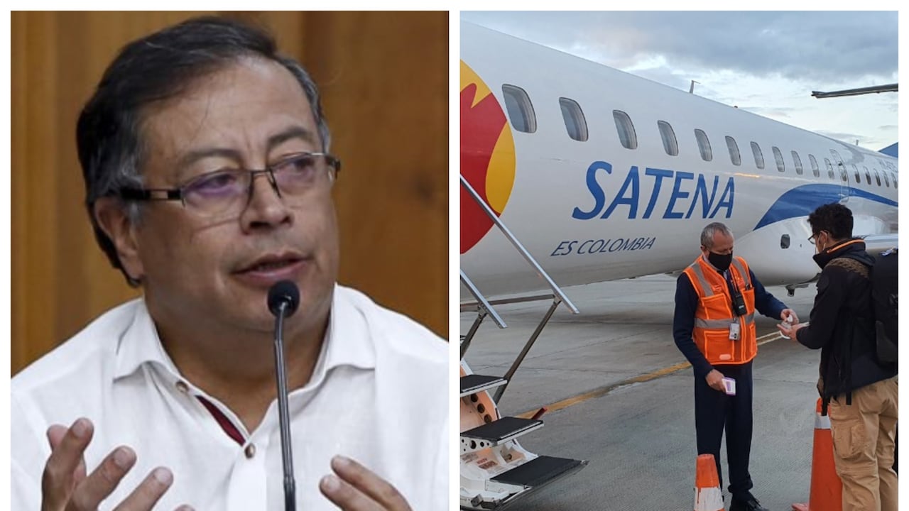 Satena contradijo al presidente.