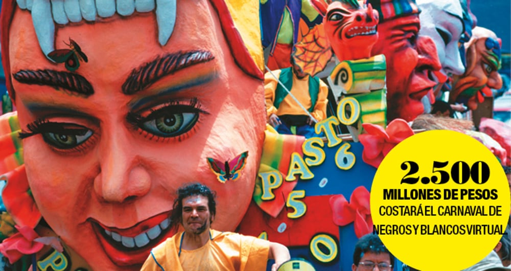 El Carnaval de Negros y Blancos tendrá una puesta en escena teatral. Cuenta con 2.600 millones de pesos de presupuesto total.