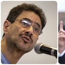 Iván Cepeda y Gregorio Eljach.