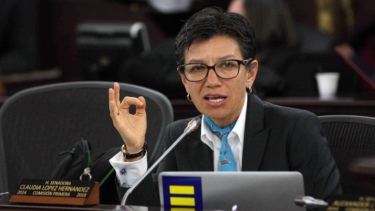 Claudia López fue la principal opositora de la iniciativa de Viviane Morales.