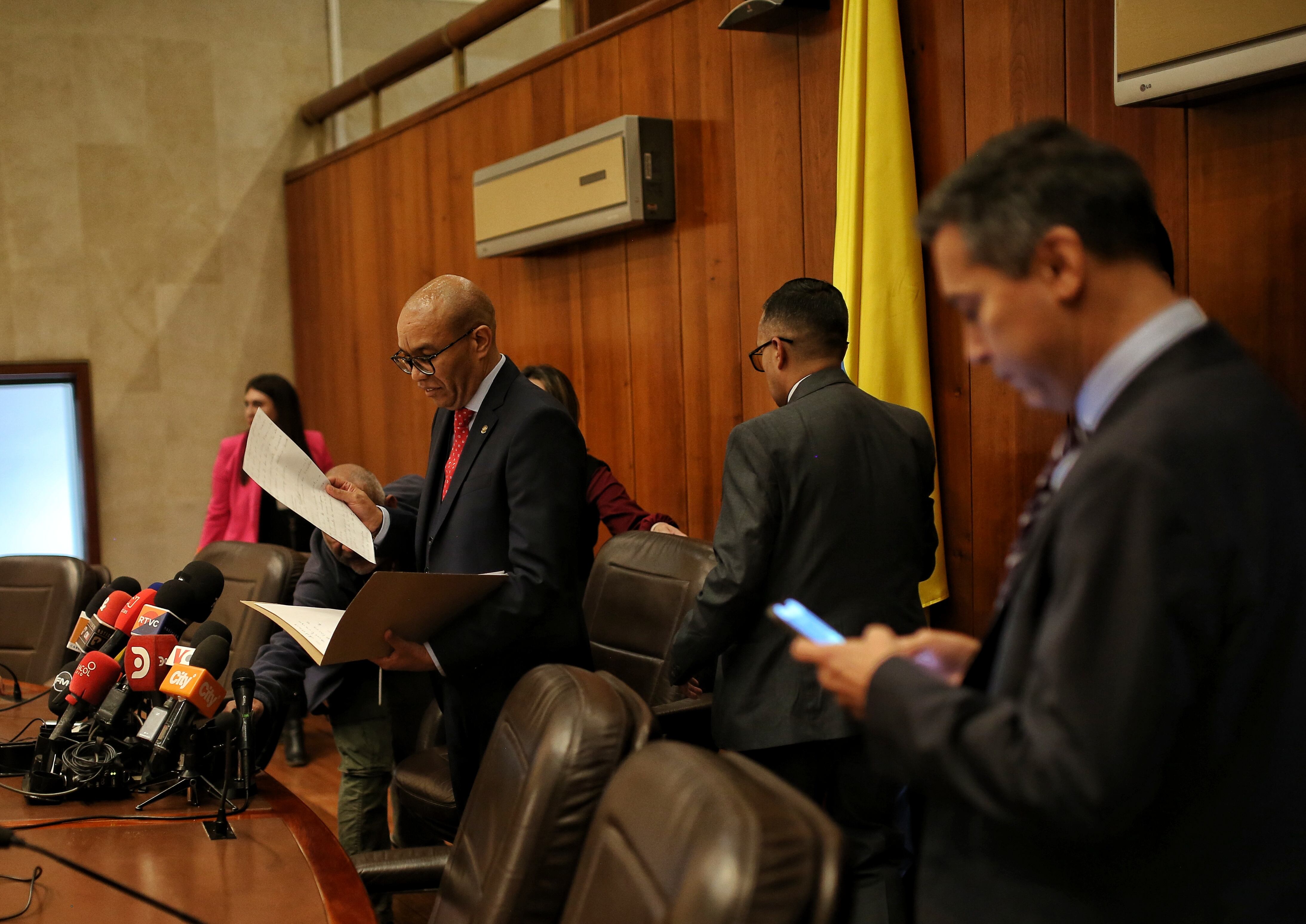 Gerson Chaverra Castro
Presidente de la Corte Suprema de Justicia
Rueda de Prensa Elección Fiscal