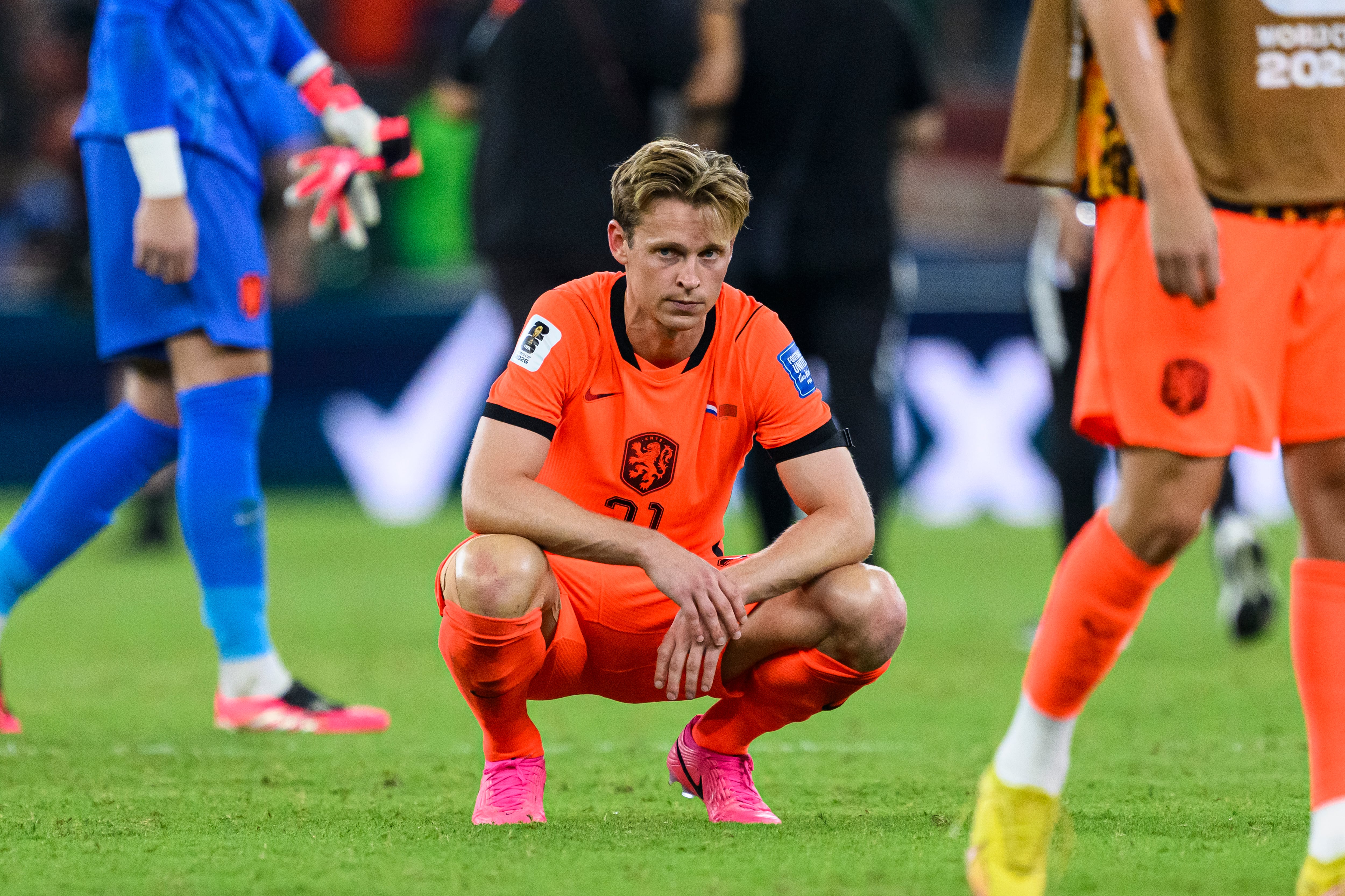 Frenkie De Jong procesa su eliminación del Mundial 2026 con Países Bajos