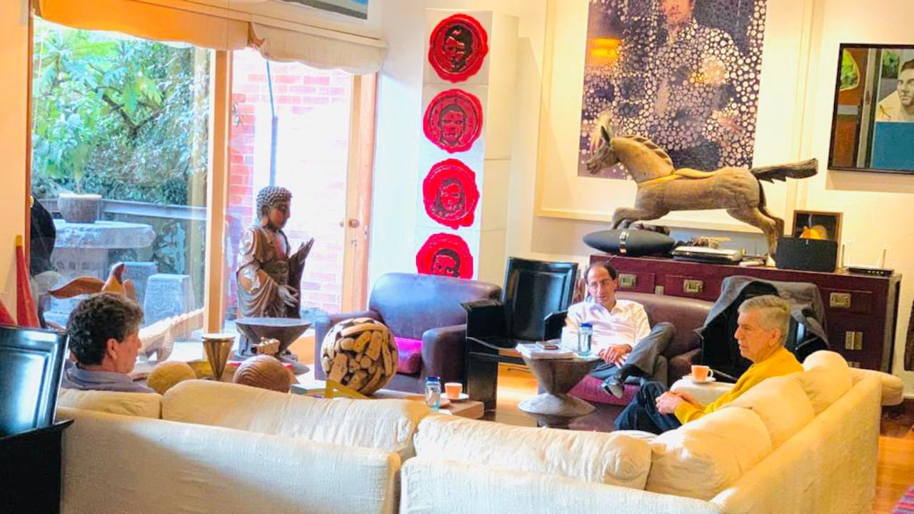 César Gaviria y José Manuel Restrepo