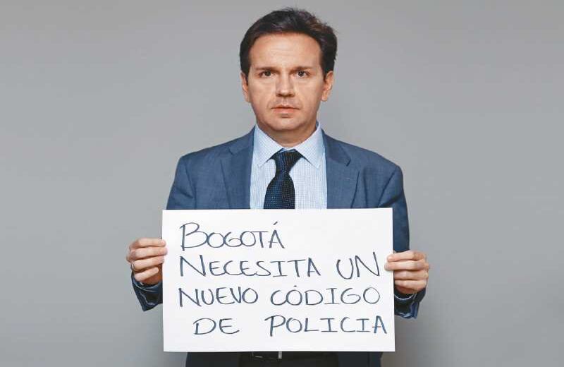 Daniel Mejía, secretario de Seguridad de Bogotá. Insiste en que muchos delitos se cometen por que la Policía no tiene herramientas.