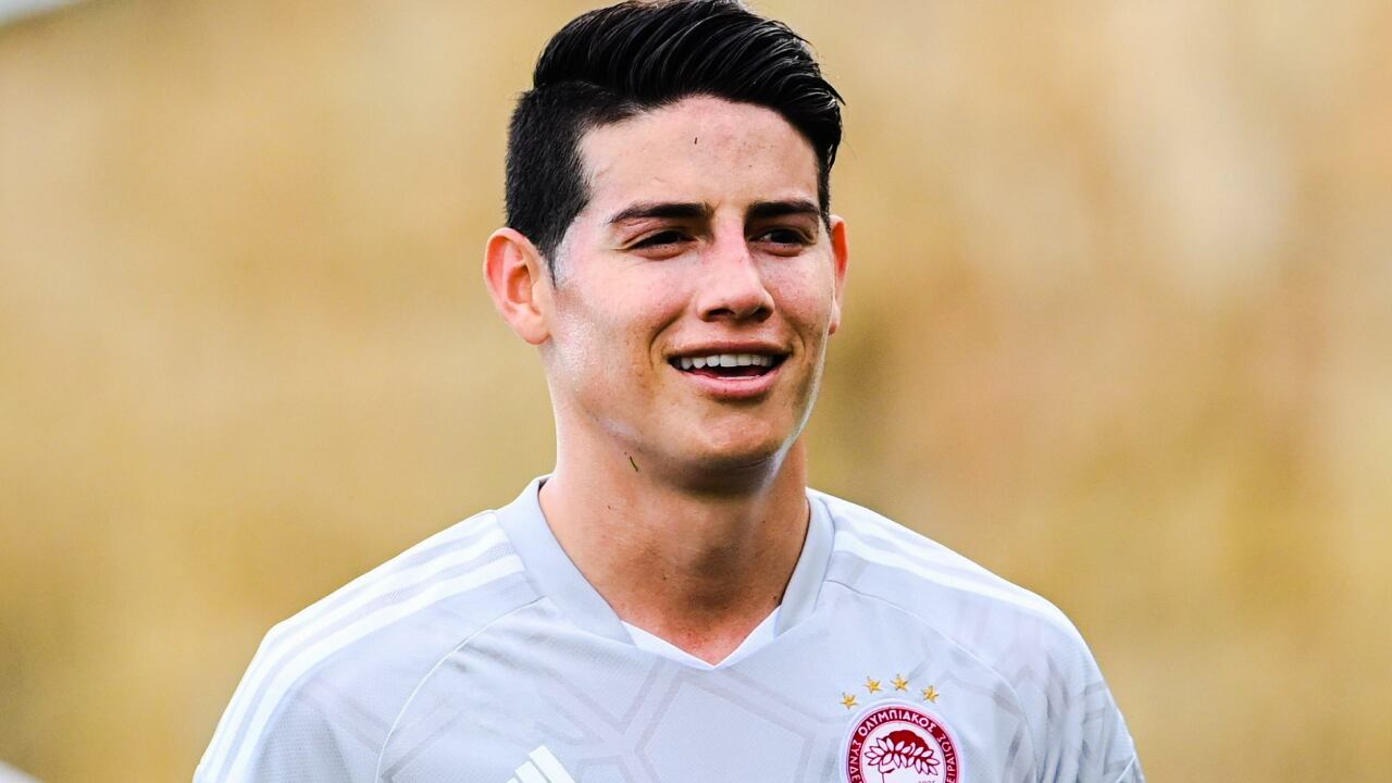 James solo jugó 1 partido de la pretemporada con Olympiacos