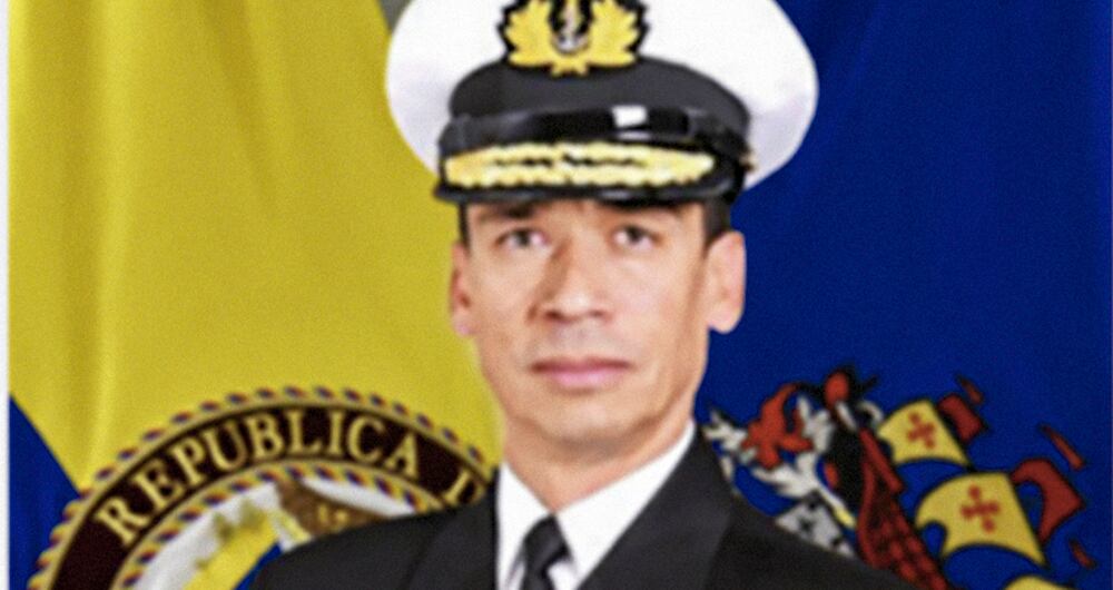 almirante gabriel pérez Comandante de la Armada Nacional, vicealmirante
