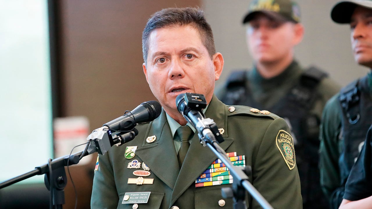 General William Rincón, director de la Policía.