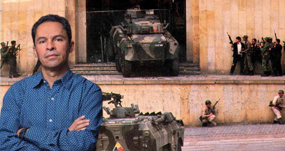 La historia de René Guarín se hizo conocida por buscar a su hermana, víctima de la toma del Palacio de Justicia.