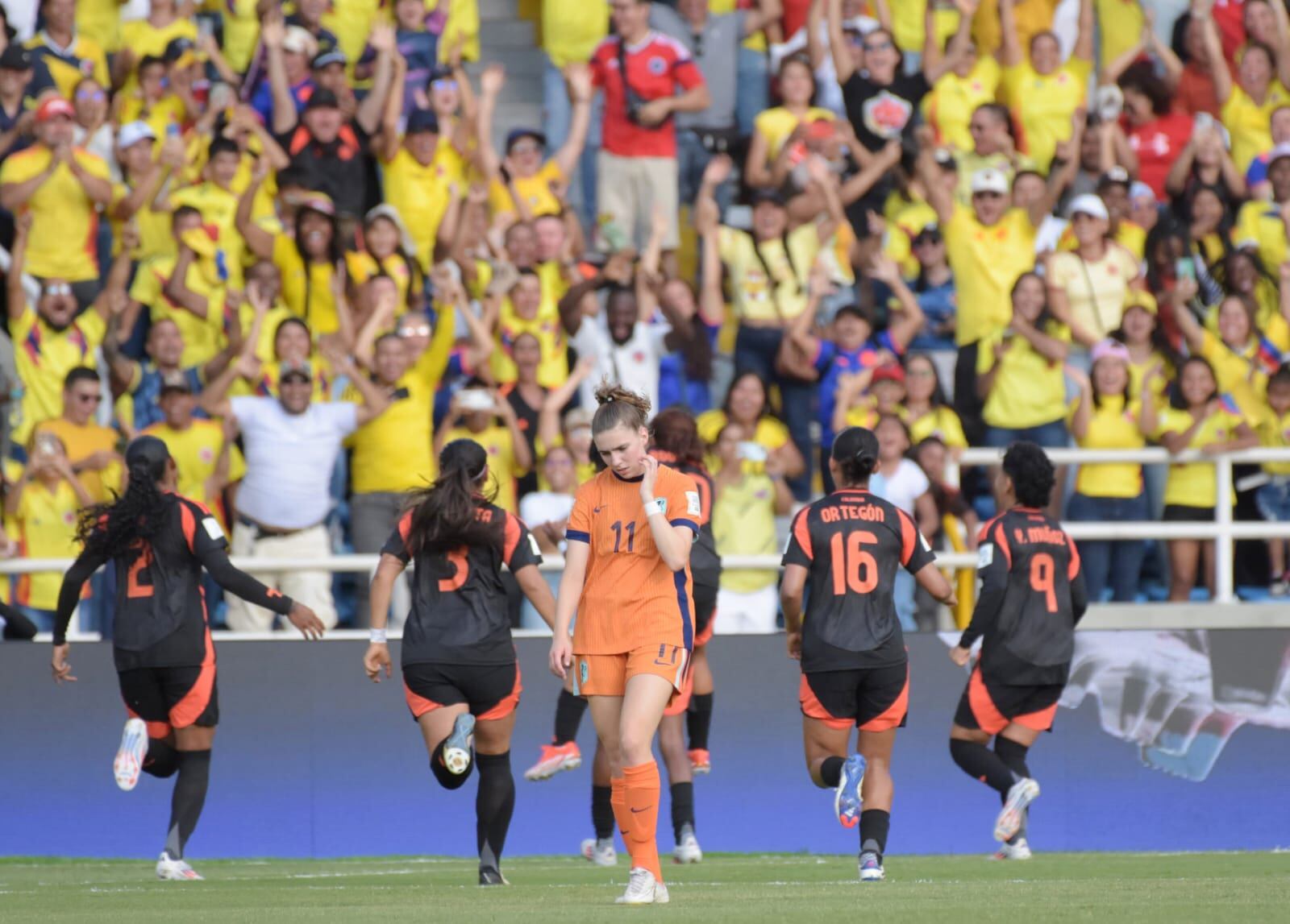Colombia Países Bajos mundial sub-20 femenino en el Pascual Guerrero