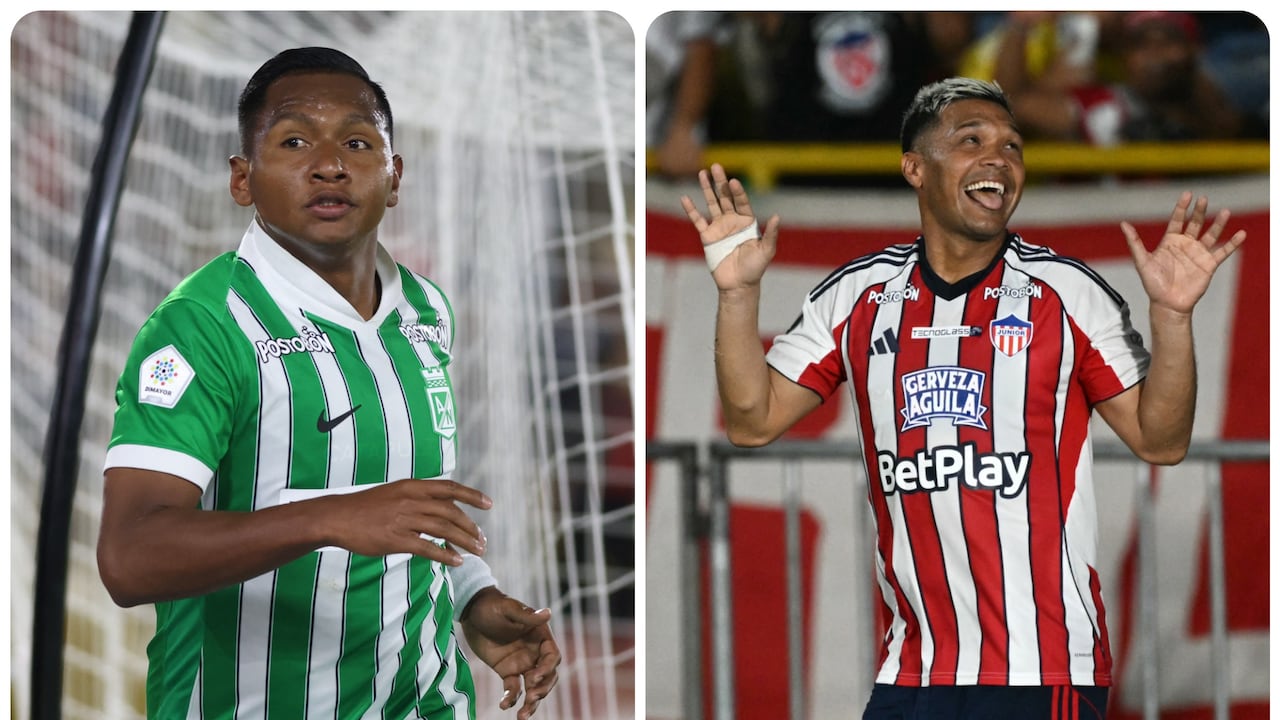 Atlético Nacional y Junior de Barranquilla se medirán en la final de la Liga BetPlay.