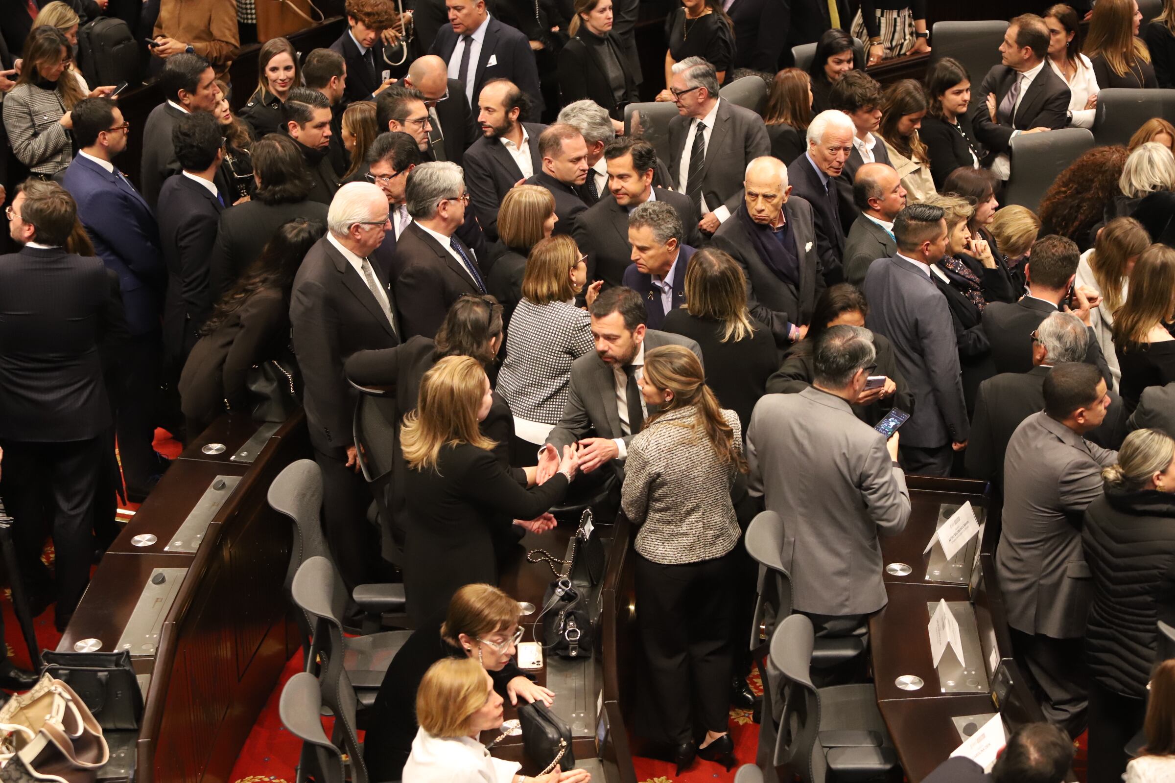 Homenaje póstumo al senador, Miguel Uribe Turbay.