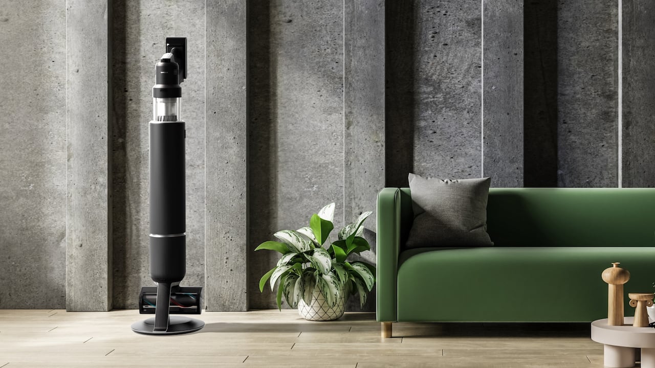 La Bespoke Jet AI, va acompañada de la Clean Station, una nueva estación de limpieza todo en uno.