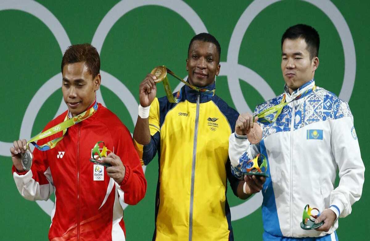 Figueroa llegaba con opción de bronce, pero superó los pronósticos. EFE/EPA/LARRY W. SMITH