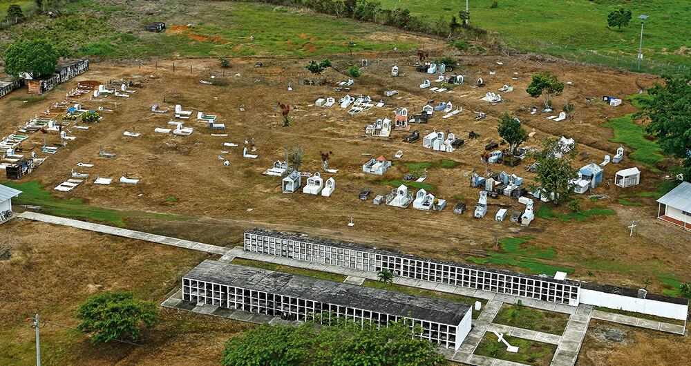 Lo que pasó en el cementerio ha sorprendido a todos. 