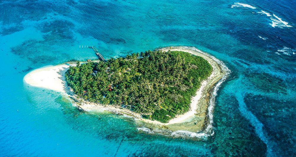 Cayos, islotes e islas comprenden el archipiélago de San Andrés, Providencia y Santa Catalina, el único departamento insular de Colombia. 