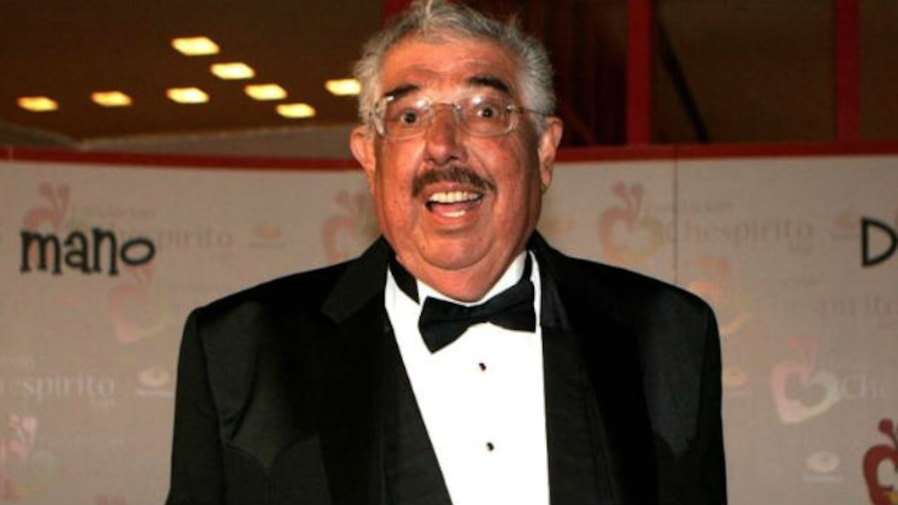 Rubén Aguirre, más conocido por su papel del 'profesor Jirafales' en el Chavo del 8.