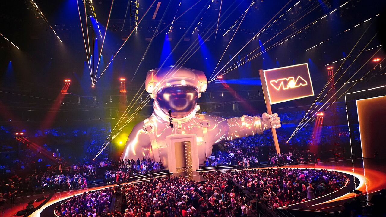 Music Awards en el Barclays Center el domingo 12 de septiembre de 2021 en Nueva York