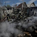 Imagen de Archivo. Consecuencias de un ataque militar ruso en la región de Zaporiyia (referencia, no corresponde a los ataques de este viernes 9 de junio).