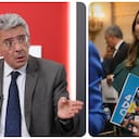 Enrique Gómez, senador de Salvación Nacional, y María Clara Posada, senadora del Centro Democrático.