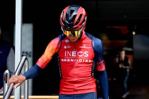 Egan Bernal ha empezado a acumular buenas sensaciones este mes